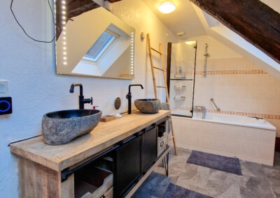 Salle de bain du gite