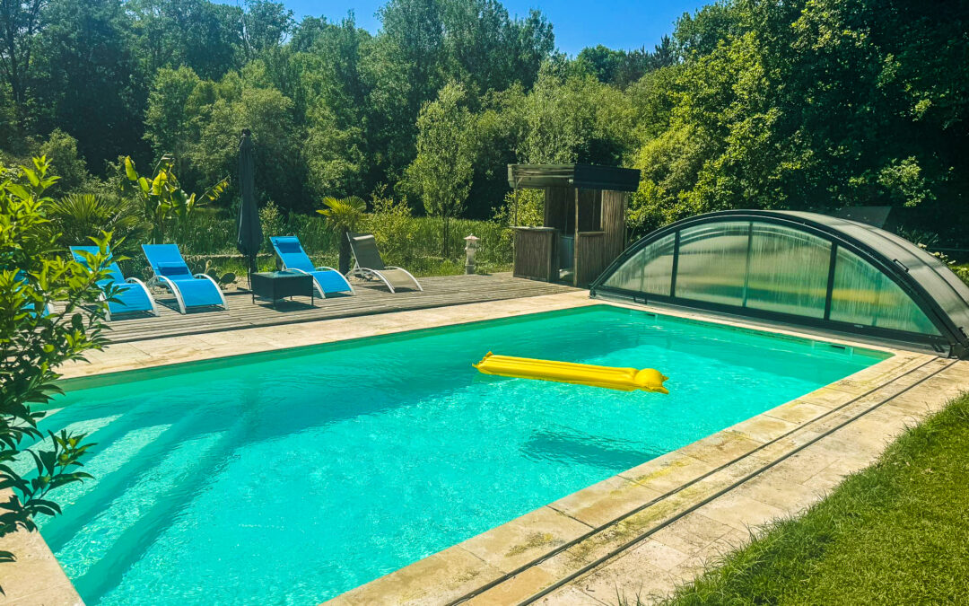 Un gîte bien-être en Touraine : piscine, spa, sauna et jacuzzi pour un séjour inoubliable