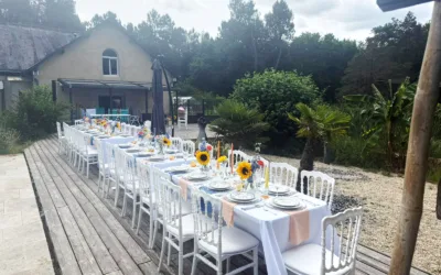 Célébrez vos moments inoubliables au Gîte des Quatre Alouettes : Nouveau Service de Réception !